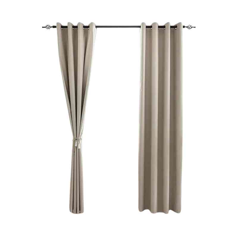 Rideau occultant beige premium