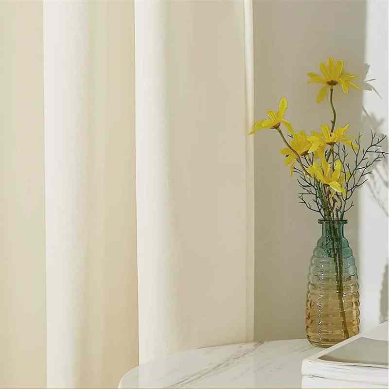 Rideau Blanc Velours Elite