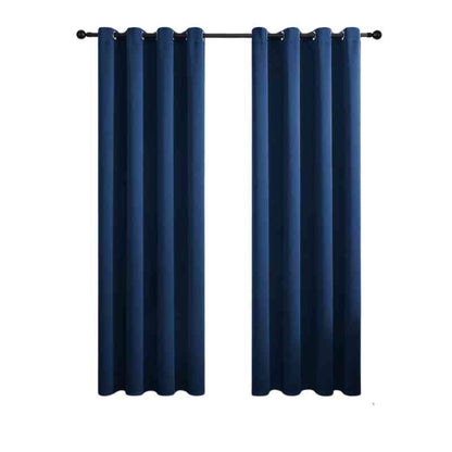 Rideau occultant bleu nuit