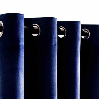 Velours Bleu - Rideau Chic
