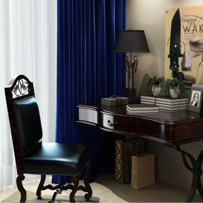 Velours Bleu - Rideau Chic