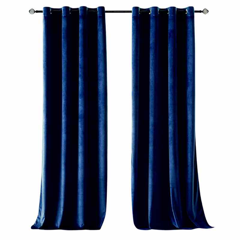 Velours Bleu - Rideau Chic