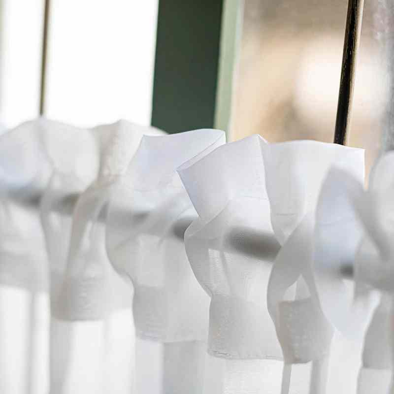 Rideau brise bise cuisine.