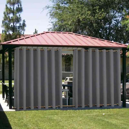 Rideau brise soleil pour pergola - Solaire Intense