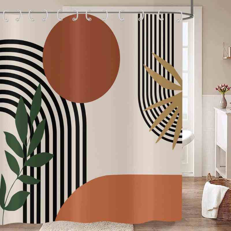 Rideau de douche anti-moisissures premium