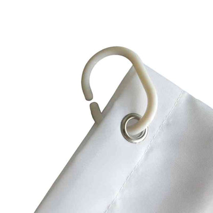 Rideau de douche blanc "PureLux".