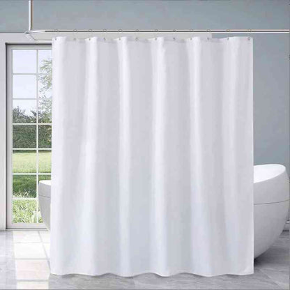 Rideau de douche blanc "PureLux".