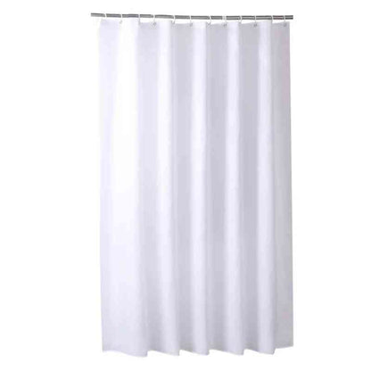 Rideau de douche blanc "PureLux".