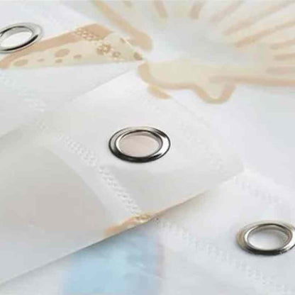 Rideau de douche élégant.