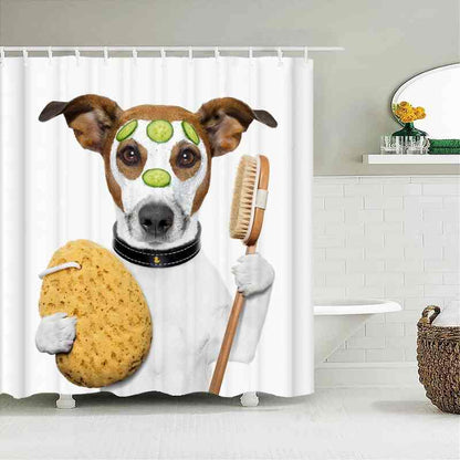 Rideau de douche amusant