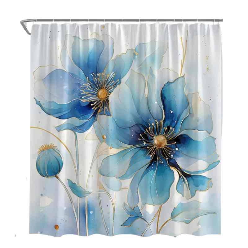 Bloom - Rideau de douche floral