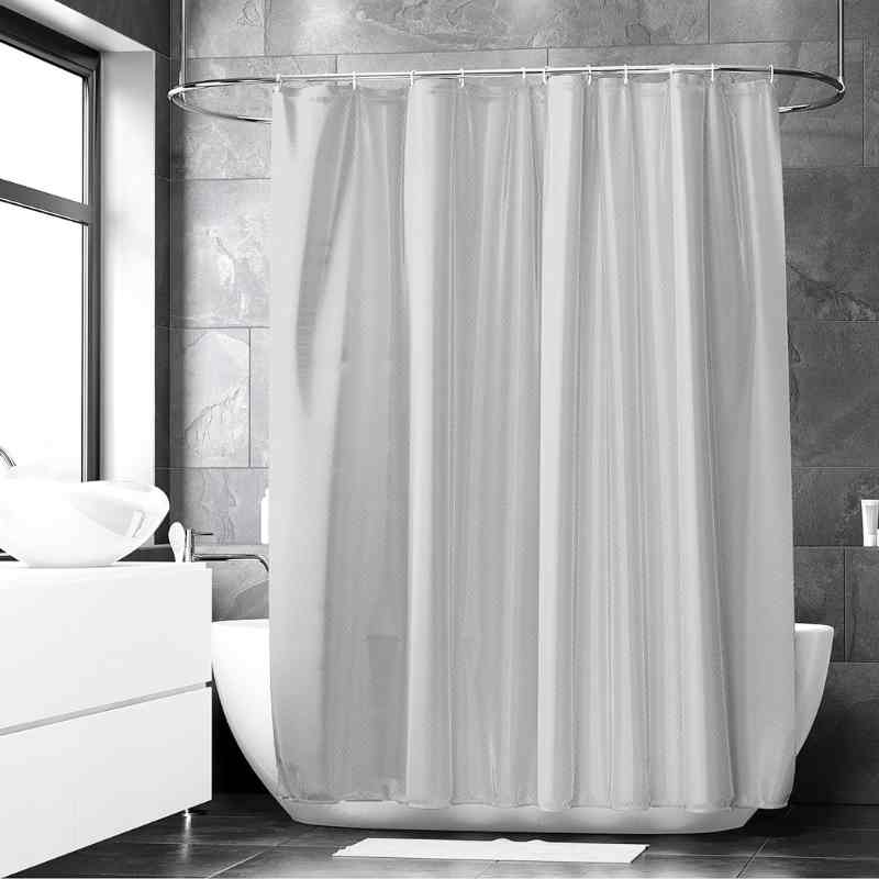 Rideau de douche gris élégant