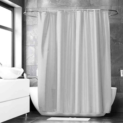 Rideau de douche gris élégant