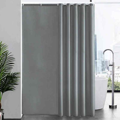 Rideau de douche gris élégant