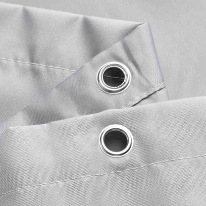 Rideau de douche gris élégant