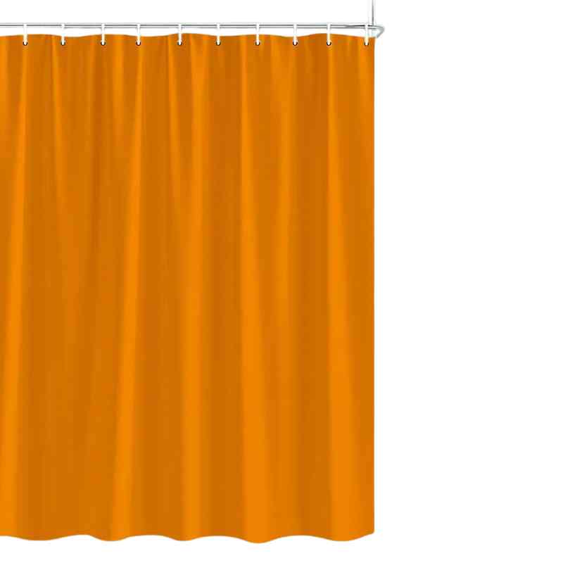 Orange Splash - Rideau de douche percutant