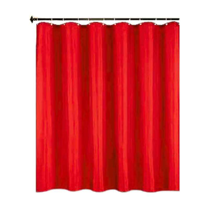 Rideau de douche rouge - Collection Prestige