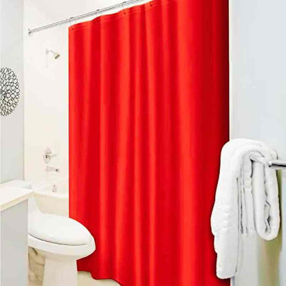 Rideau de douche rouge - Collection Prestige