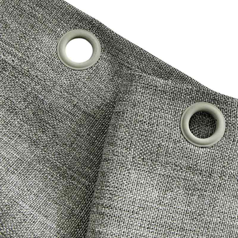 Rideau de douche en lin texturé