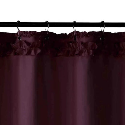 Rideau de douche luxe imperméable en tissu de qualité