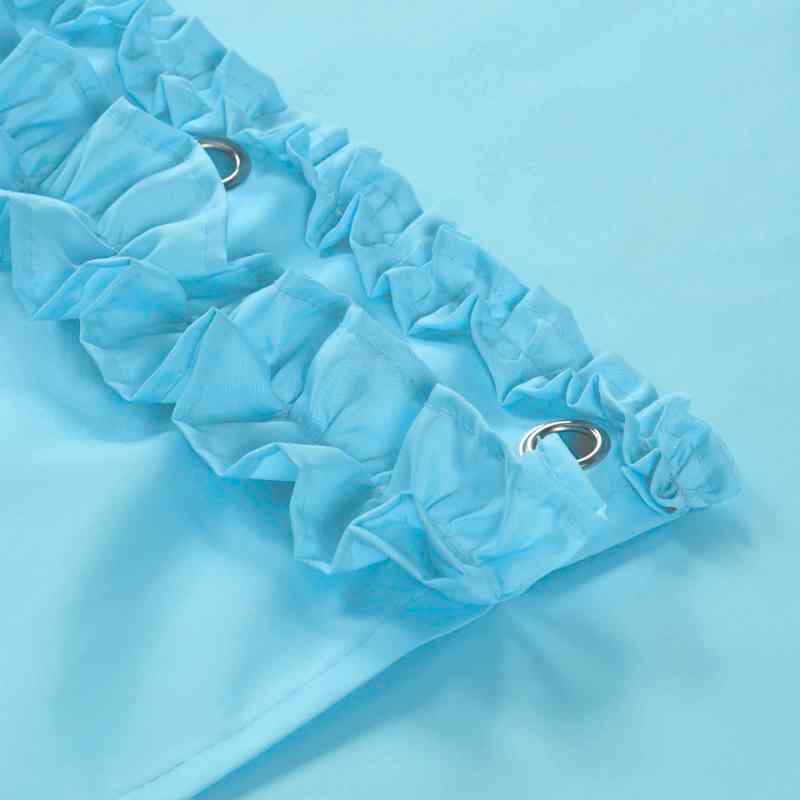 Rideau de douche luxe imperméable en tissu de qualité