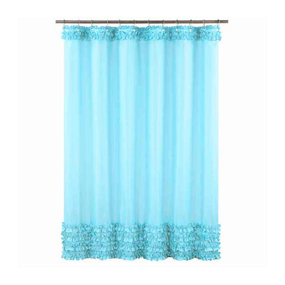 Rideau de douche luxe imperméable en tissu de qualité