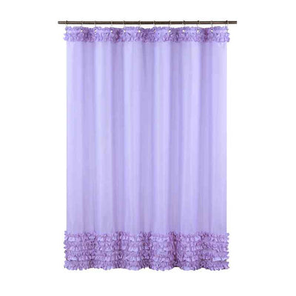 Rideau de douche luxe imperméable en tissu de qualité