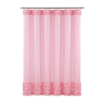 Rideau de douche luxe imperméable en tissu de qualité