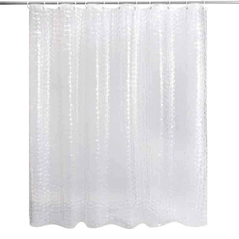 Rideau de douche en cristal limpide