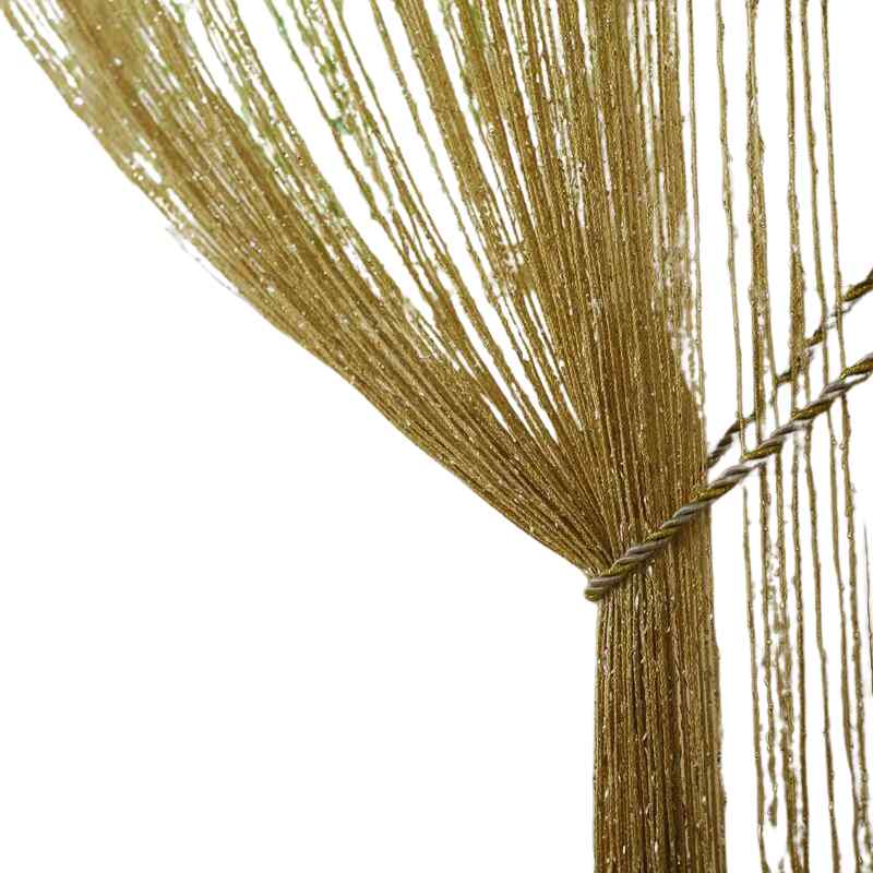 Rideau de porte en corde naturelle