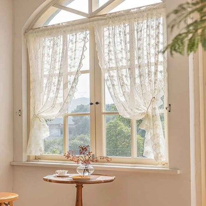 Rideau Dentelle Romantique - Collection Exquise