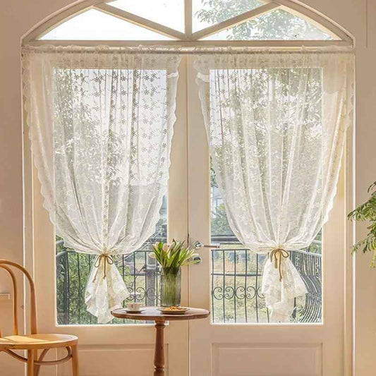 Rideau Dentelle Romantique - Collection Exquise