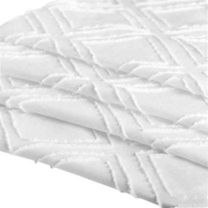 Rideau de douche en tissu lavable