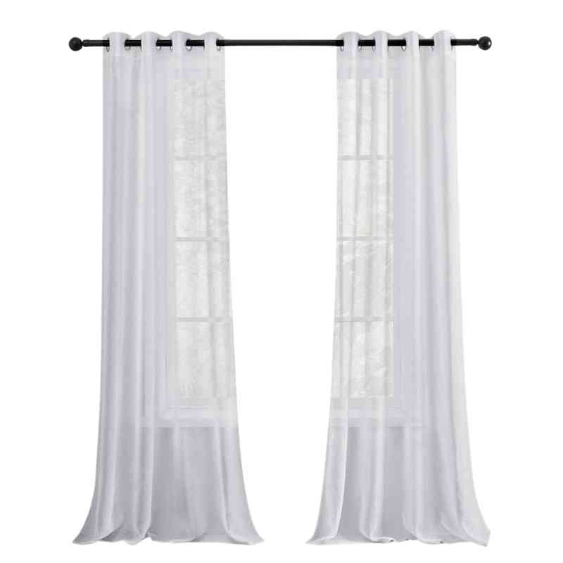 Voile Blanc Luxe Rideau