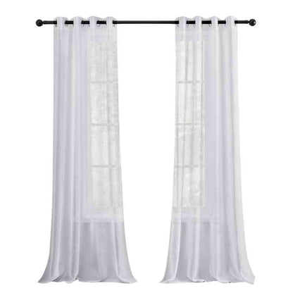 Voile Blanc Luxe Rideau