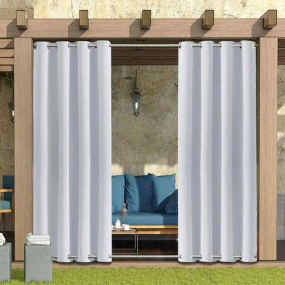 Rideau extérieur de pergola