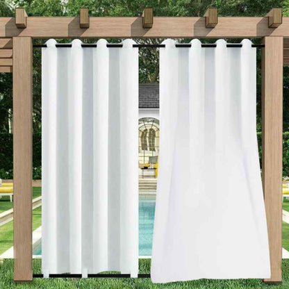 Rideau extérieur de pergola