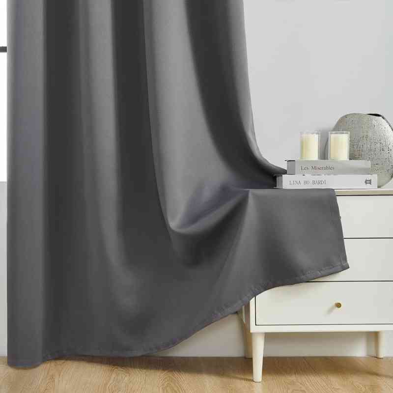 Rideau Gris Obscurcissant Premium