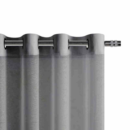 Rideau voilage gris perle