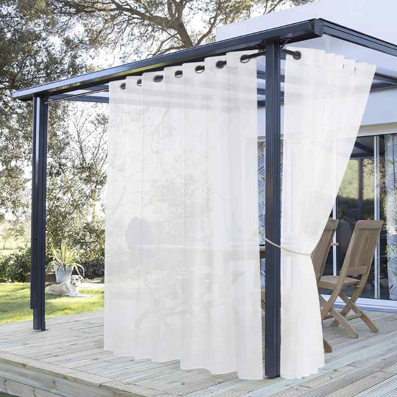 Rideau extérieur imperméable de qualité supérieure