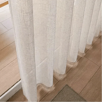 Rideau Lin - Voilage Ivoire