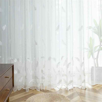 Motif de rideau Feuillage Chic