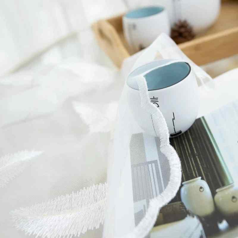 Motif de rideau Feuillage Chic