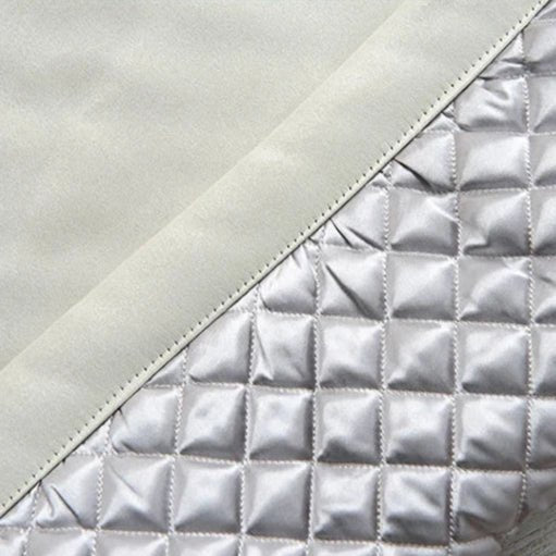 Rideau 3-en-1 phonique thermique occultant - Beige Sable aspect satiné