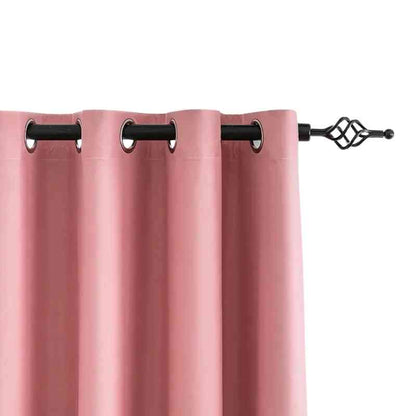 Rideau occultant Rose Poudré Luxe