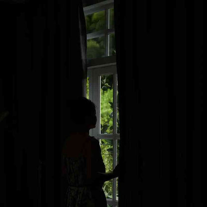 Rideau occultant Rose Poudré Luxe