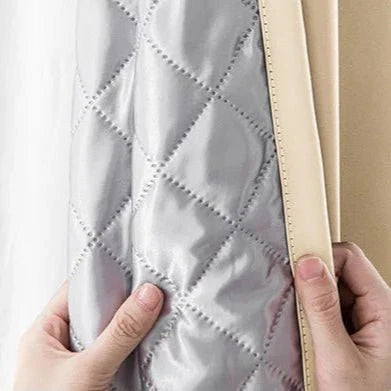 Rideau 3-en-1 phonique thermique occultant - Beige Clair