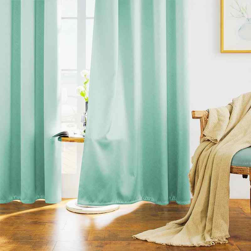 Rideau occultant « Vert Aqua »