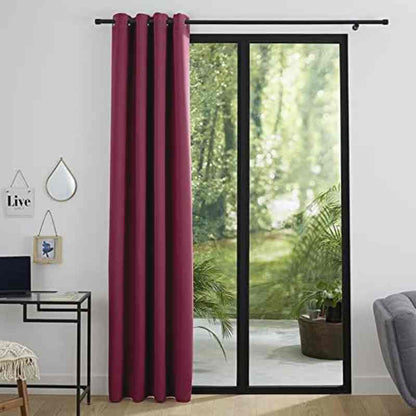 Rideau Rouge Bordeaux Exclusive