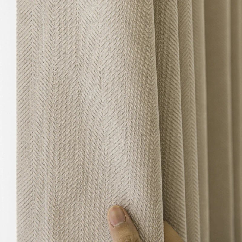 Rideau Semi Occultant - Beige Taupe